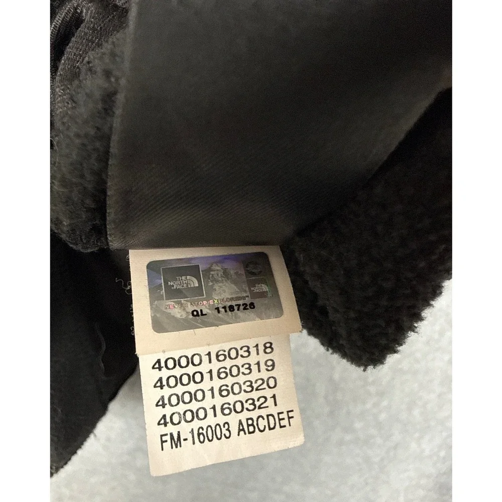 The North Face Fleece Jacket Men Medium Black Full Zip Outdoor Gorpcore Hiking